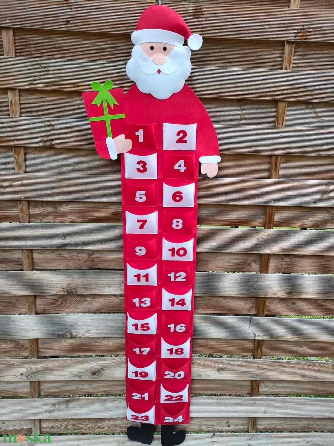 Mikulásos adventi naptár - karácsony - adventi díszek - adventi naptár - Meska.hu Mikulásos adventi naptár - karácsony - adventi díszek - adventi naptár - Meska.hu