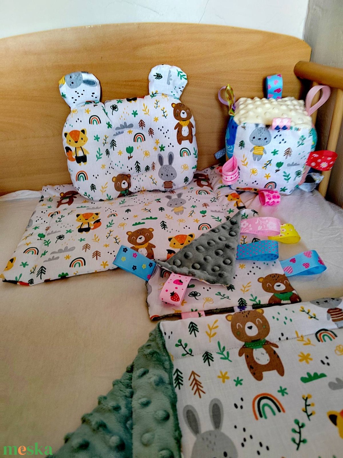 Erdei állatos baba ágynemű szett - otthon & életmód - babaszoba, gyerekszoba - baba ágynemű - Meska.hu Erdei állatos baba ágynemű szett - otthon & életmód - babaszoba, gyerekszoba - baba ágynemű - Meska.hu
