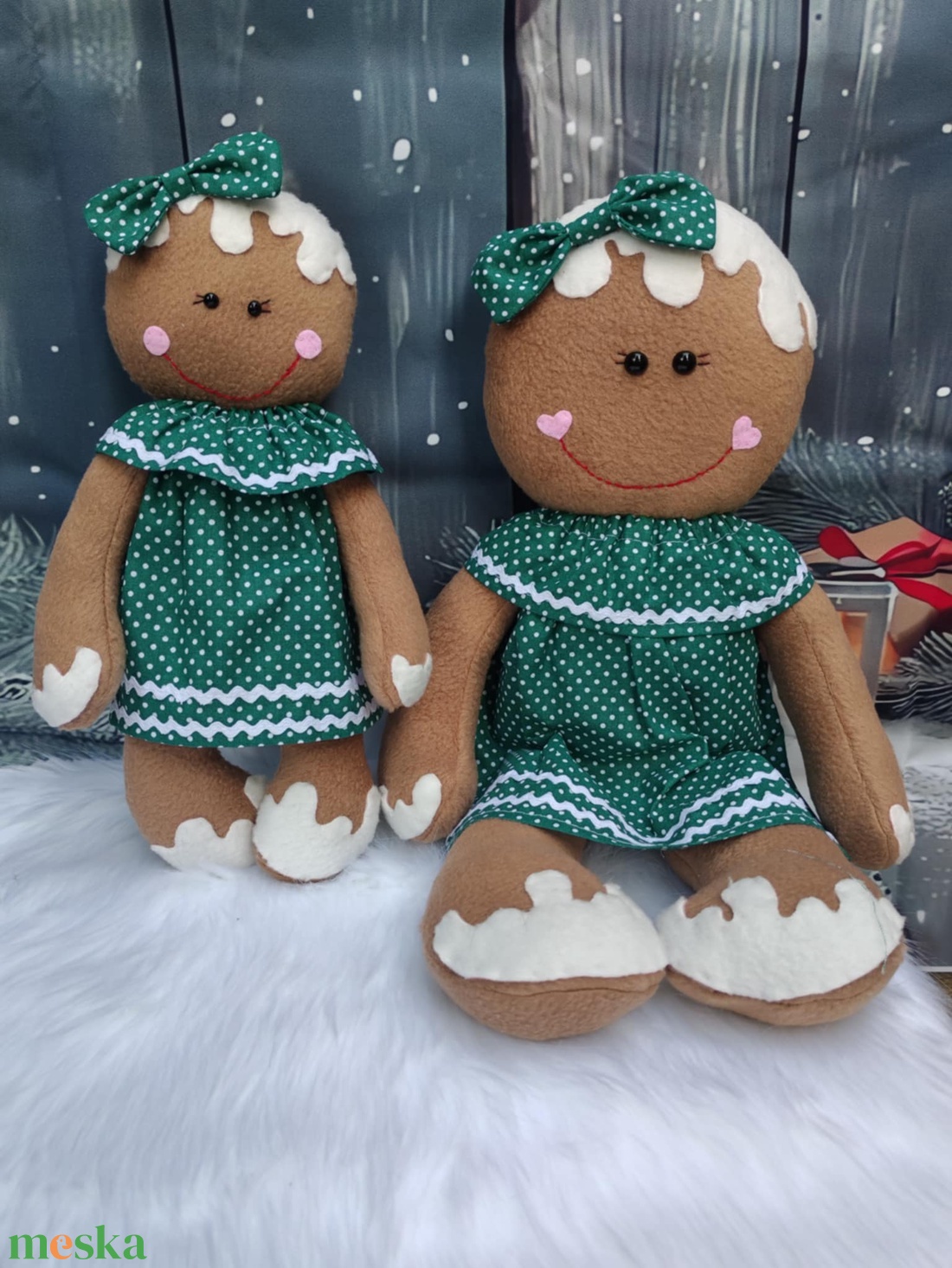 Mézeskalács - karácsony - karácsonyi lakásdekoráció - karácsonyi manók, figurák - Meska.hu
