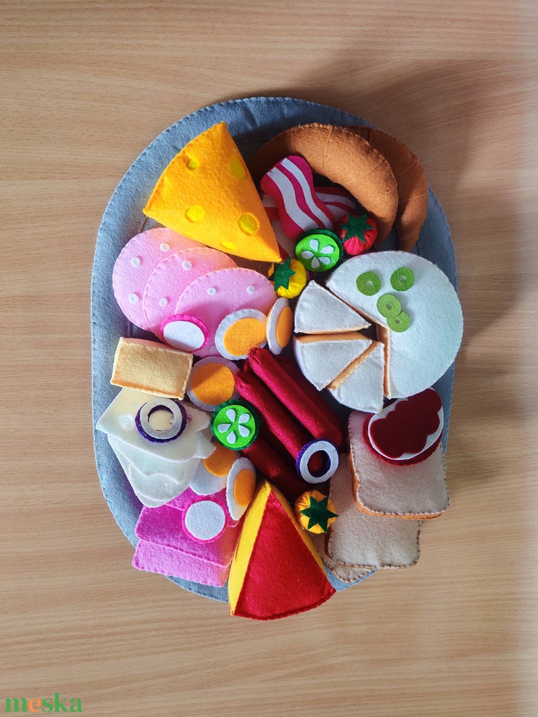 Sajttál I. - játék & sport - gyerekkonyha - játék ételek - Meska.hu