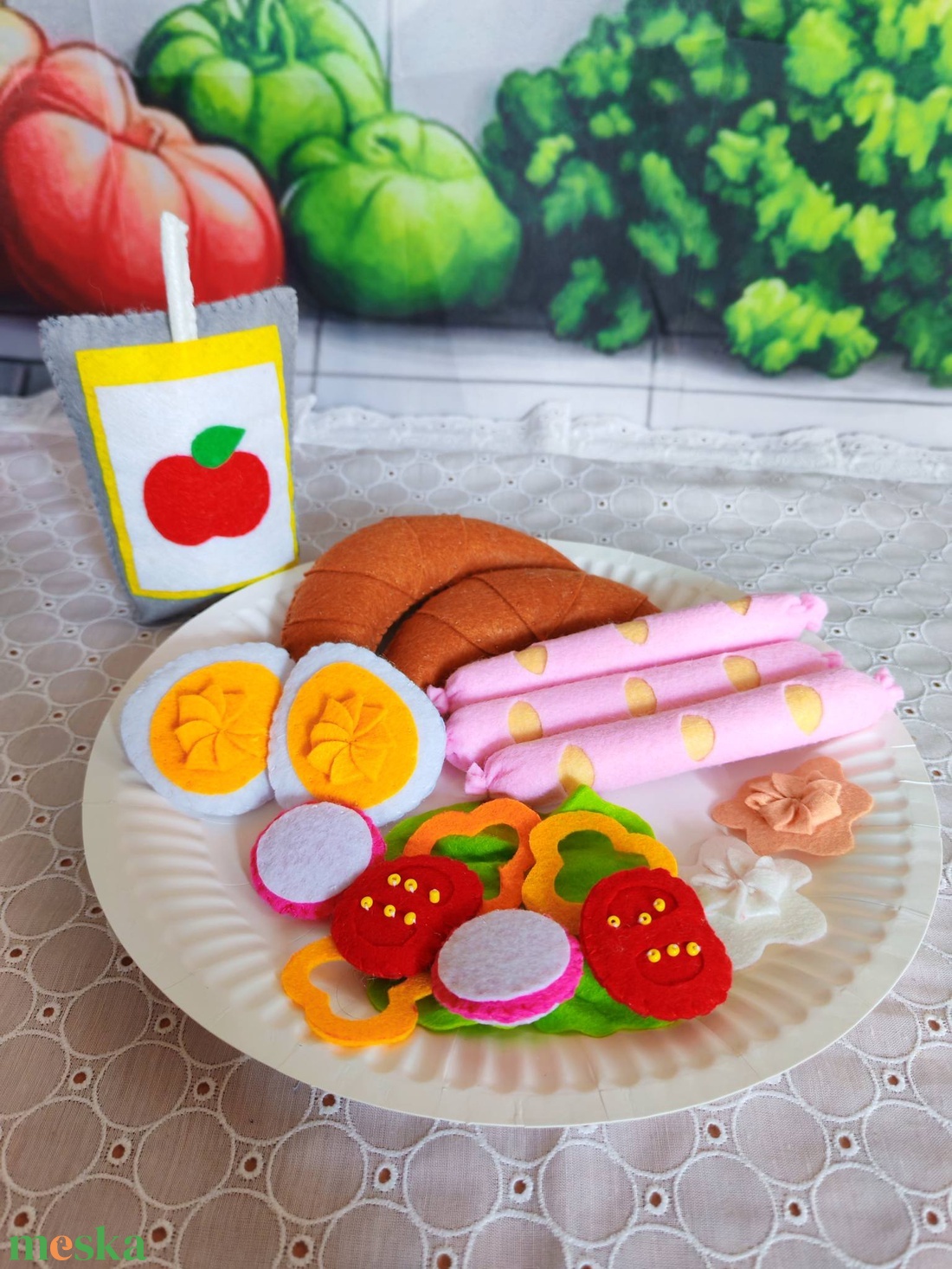 Reggeli üdítővel - játék & sport - gyerekkonyha - játék ételek - Meska.hu