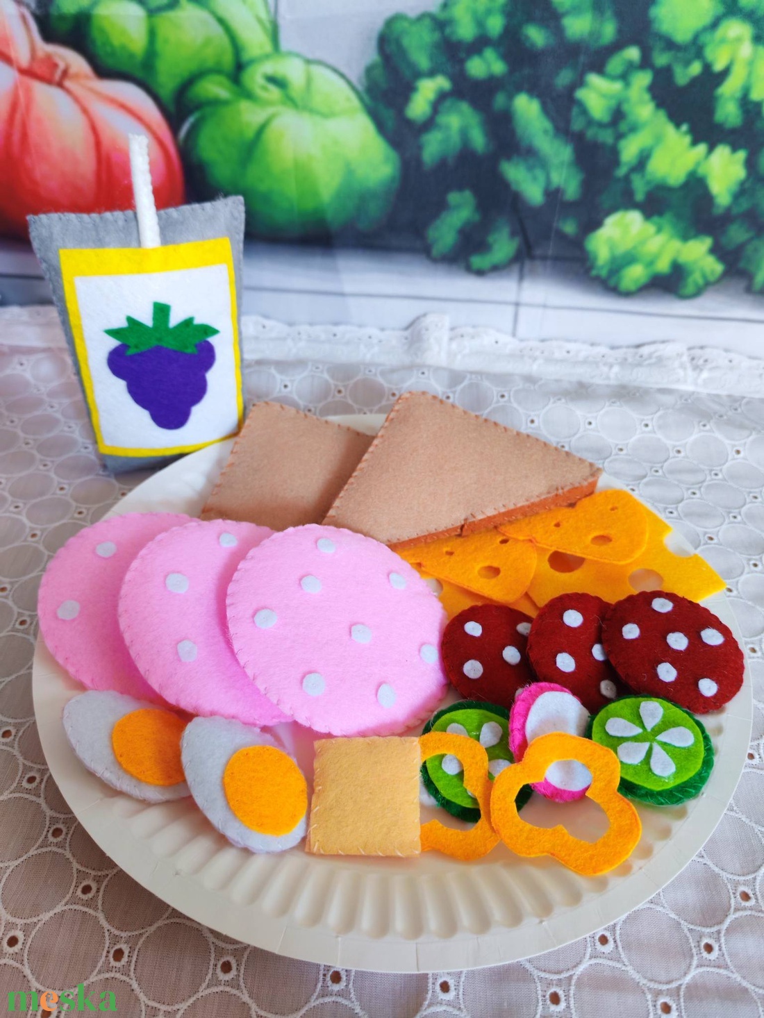 Reggeli üdítővel - játék & sport - gyerekkonyha - játék ételek - Meska.hu