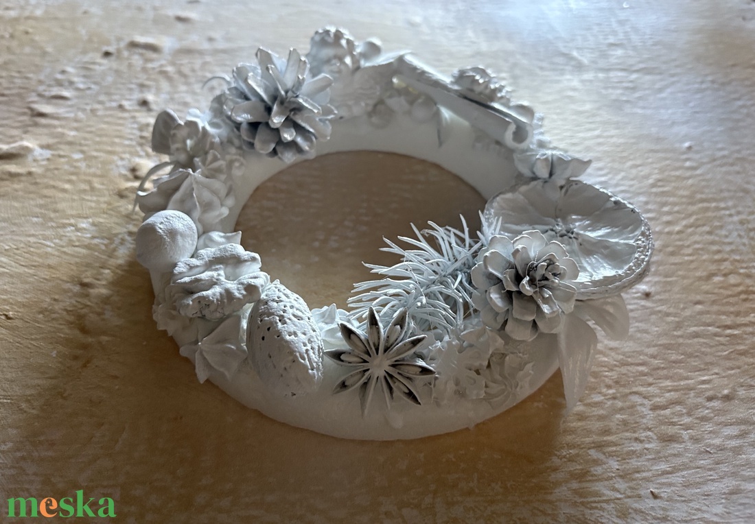 Fűszeres dekor koszorú - karácsony - karácsonyi lakásdekoráció - karácsonyi lakásdíszek - Meska.hu