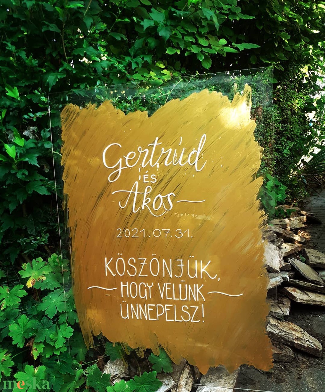 Plexi üdvözlő tábla, köszöntő tábla - esküvő - dekoráció - helyszíni dekor - Meska.hu Plexi üdvözlő tábla, köszöntő tábla - esküvő - dekoráció - helyszíni dekor - Meska.hu