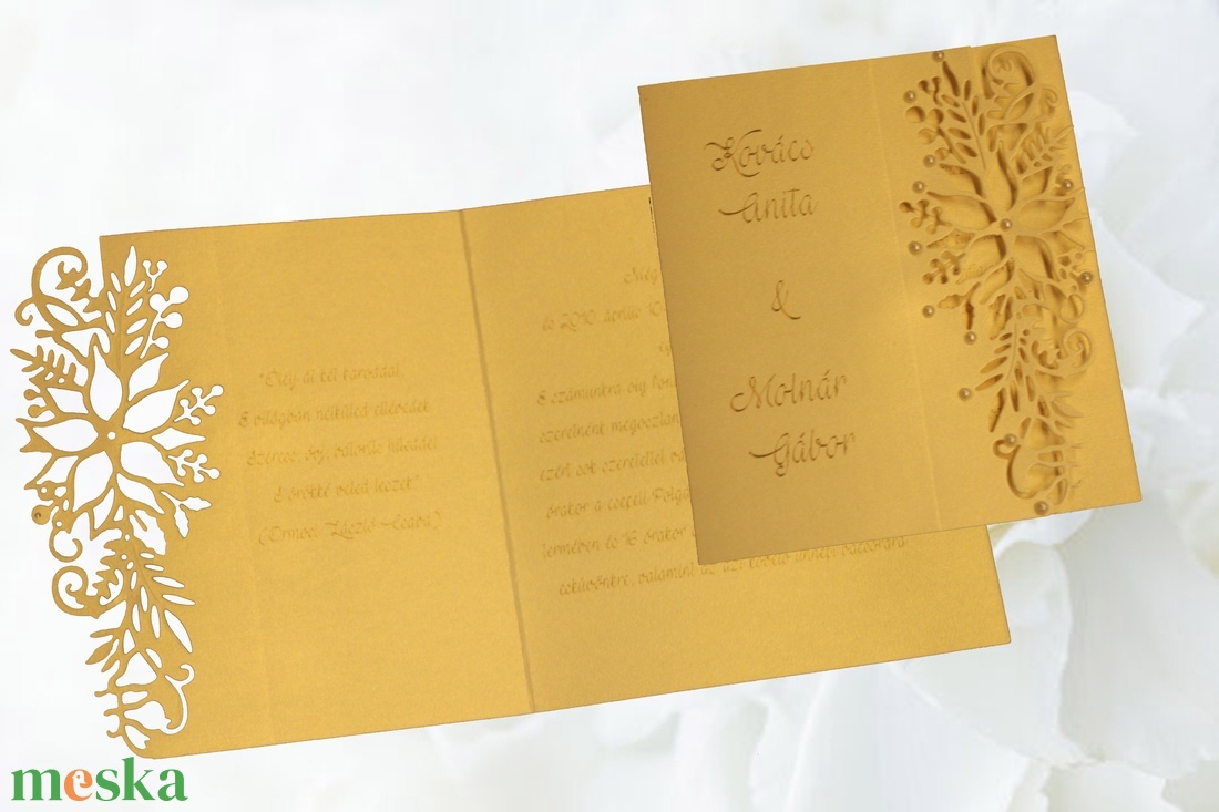 Esküvői meghívó - PL1515 - esküvő - meghívó & kártya - meghívó - Meska.hu Esküvői meghívó - PL1515 - esküvő - meghívó & kártya - meghívó - Meska.hu