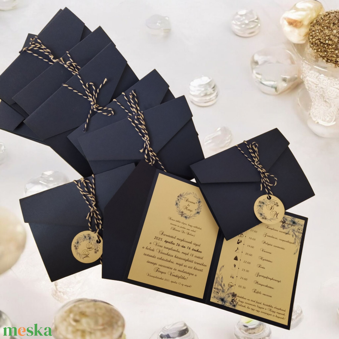 Esküvői meghívó - PL1585 - esküvő - meghívó & kártya - meghívó - Meska.hu