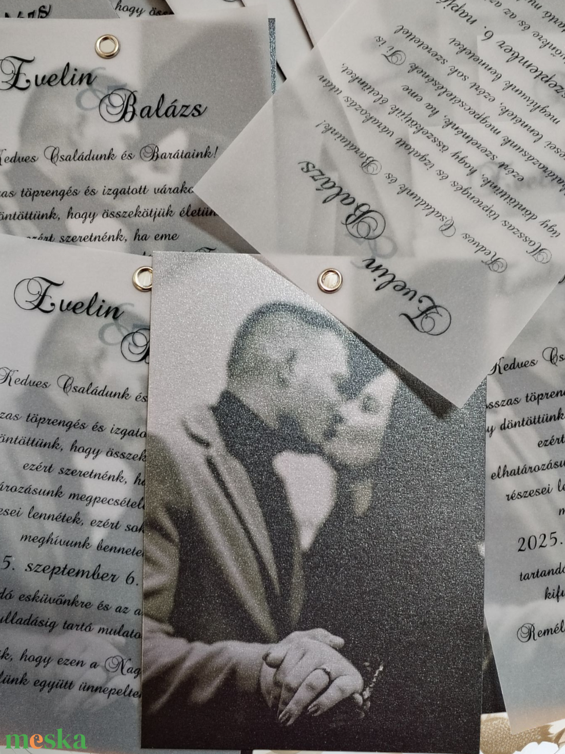 Esküvői meghívó - PL1589 - esküvő - meghívó & kártya - meghívó - Meska.hu