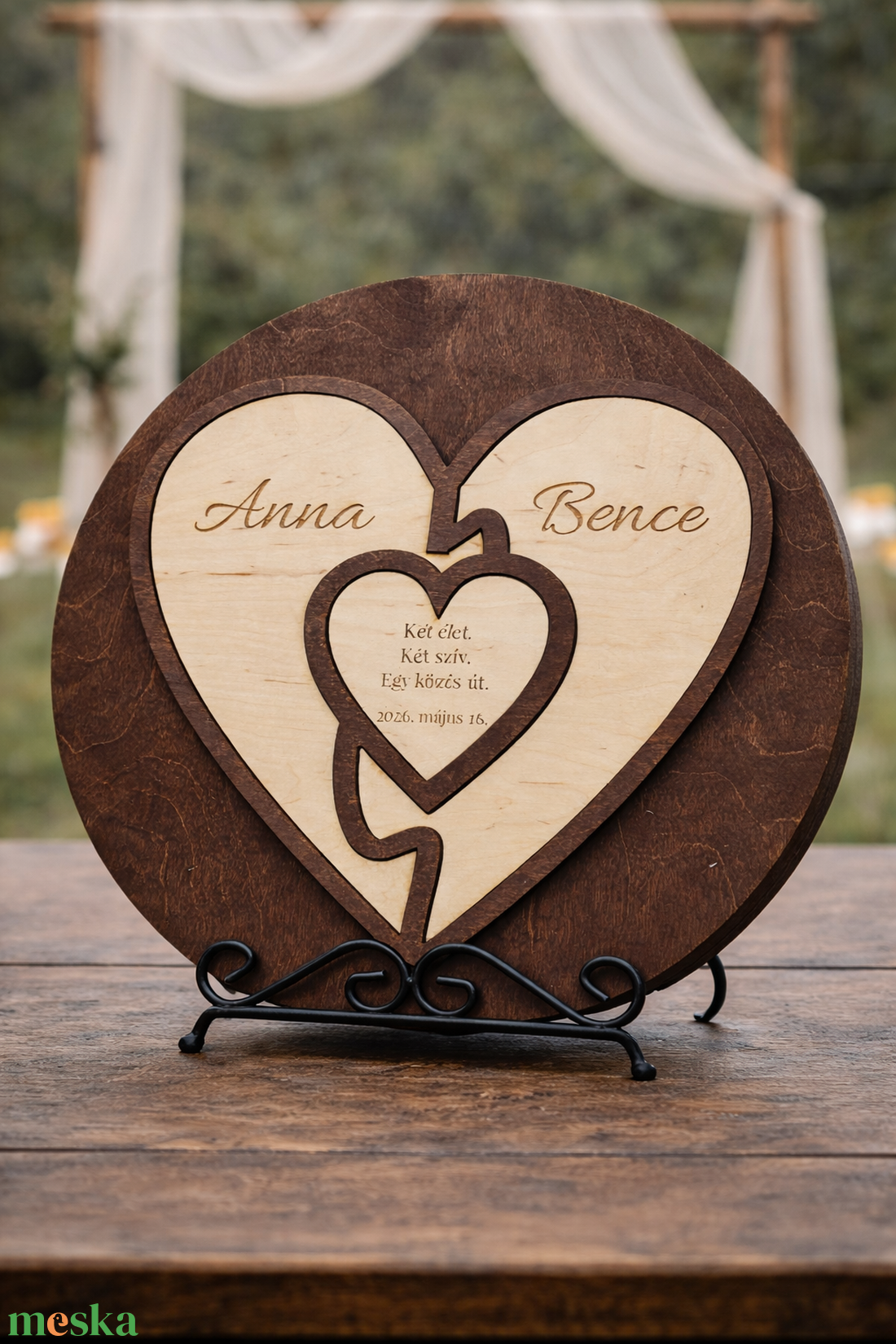 Összeérés Ceremónia Szett - Egyedi, modern szertartáselem polgári esküvőre (PSZ01) - esküvő - dekoráció - helyszíni dekor - Meska.hu