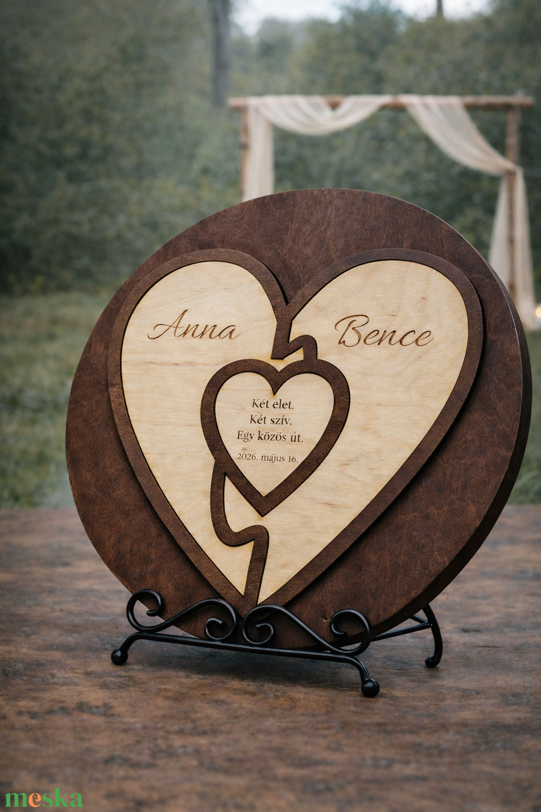 Összeérés Ceremónia Szett - Egyedi, modern szertartáselem polgári esküvőre (PSZ01) - esküvő - dekoráció - helyszíni dekor - Meska.hu