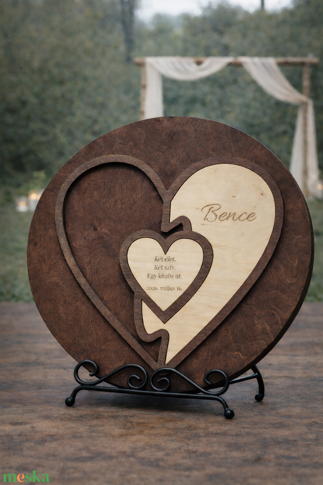 Összeérés Ceremónia Szett - Egyedi, modern szertartáselem polgári esküvőre (PSZ01) - esküvő - dekoráció - helyszíni dekor - Meska.hu