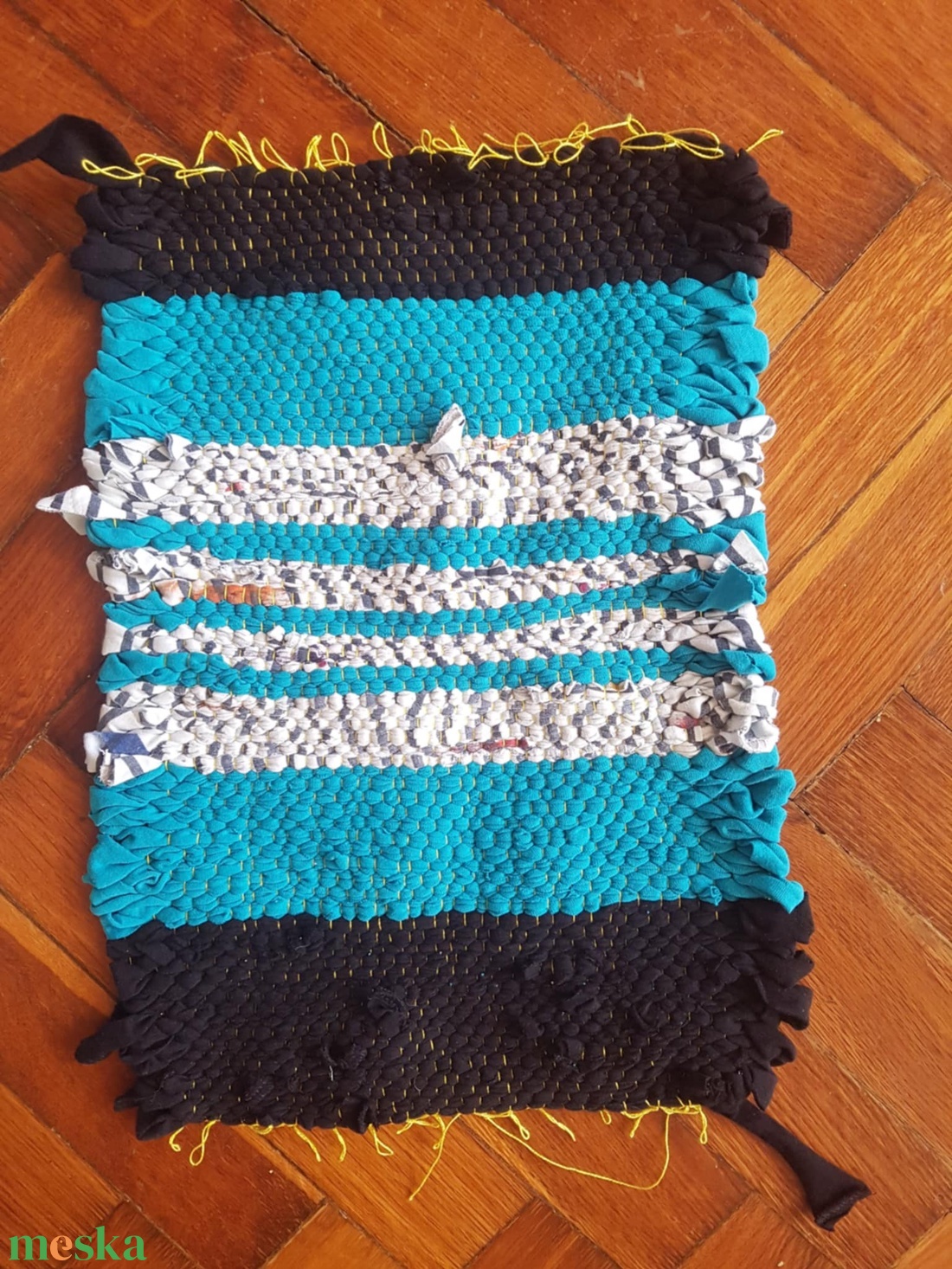 Rongyszőnyeg - otthon & életmód - lakástextil - szőnyeg - szövött szőnyeg - Meska.hu
