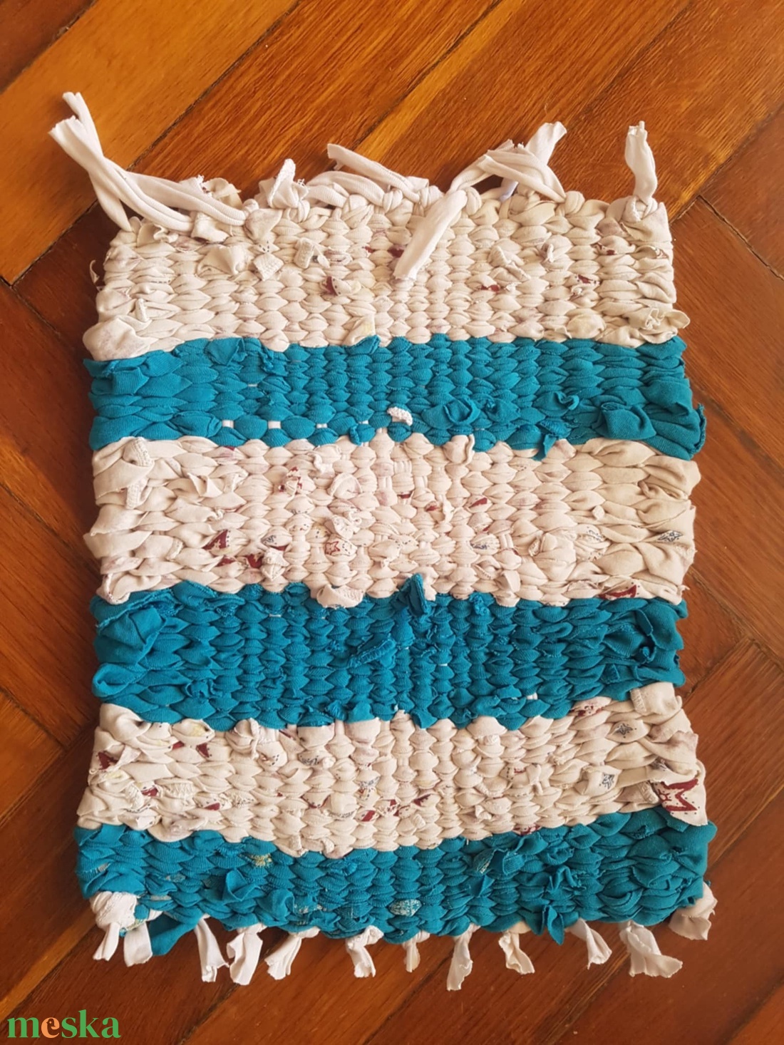 Rongyszőnyeg - otthon & életmód - lakástextil - szőnyeg - szövött szőnyeg - Meska.hu