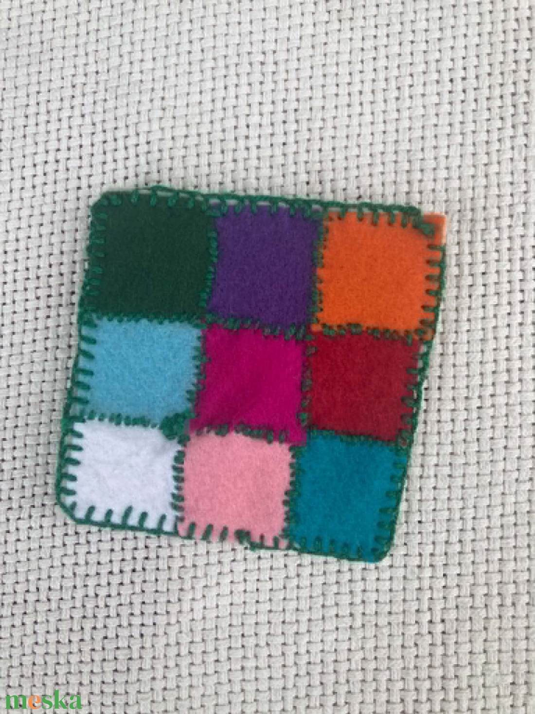 Patchwork poháralátét - otthon & életmód - dekoráció - asztal és polc dekoráció - asztaldísz - Meska.hu