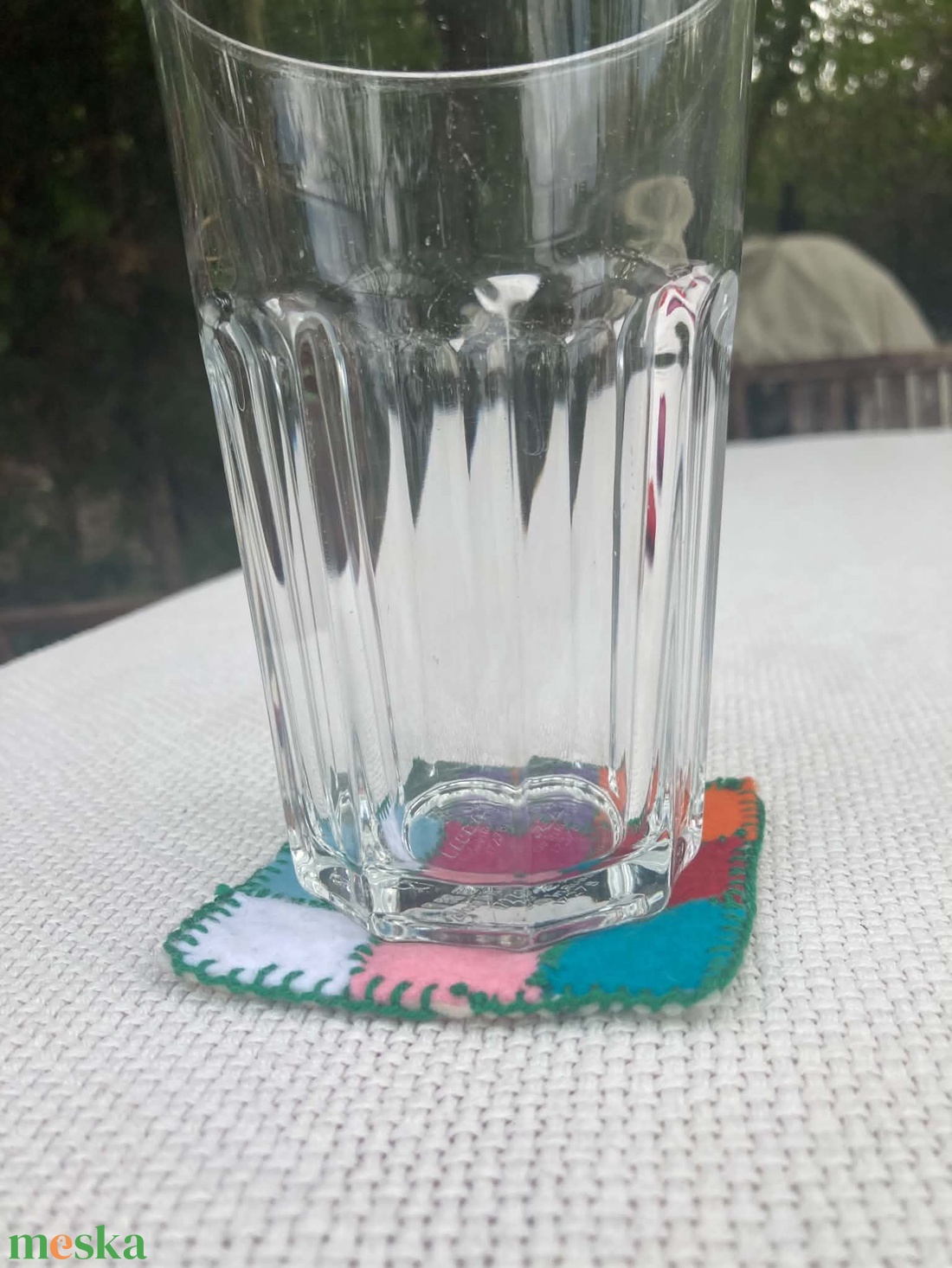 Patchwork poháralátét - otthon & életmód - dekoráció - asztal és polc dekoráció - asztaldísz - Meska.hu