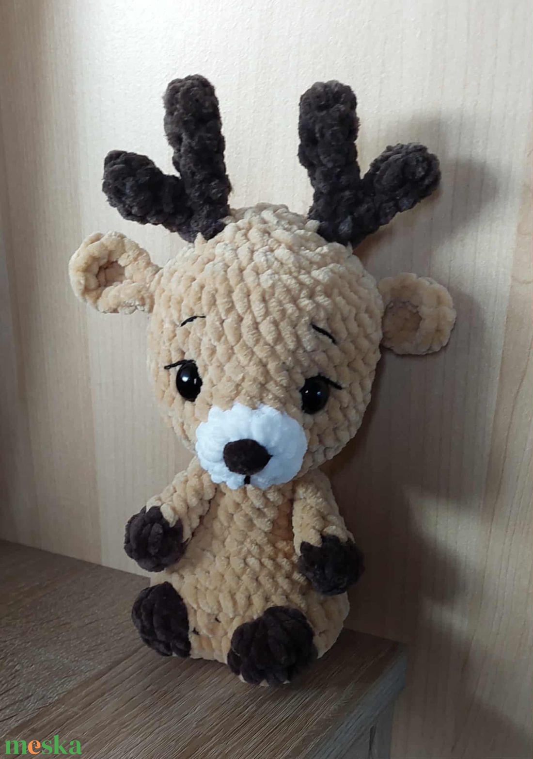 Csutka - horgolt szarvas 22 cm - játék & sport - plüssállat & játékfigura - más figura - Meska.hu Csutka - horgolt szarvas 22 cm - játék & sport - plüssállat & játékfigura - más figura - Meska.hu