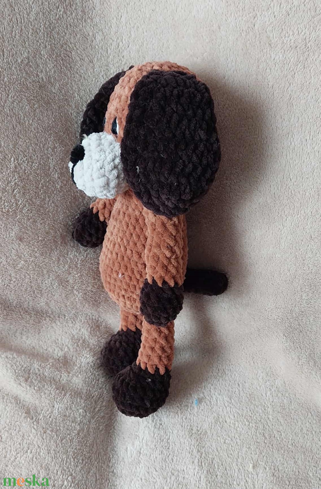 Horgolt kutyus - 29 cm - játék & sport - plüssállat & játékfigura - kutya - Meska.hu