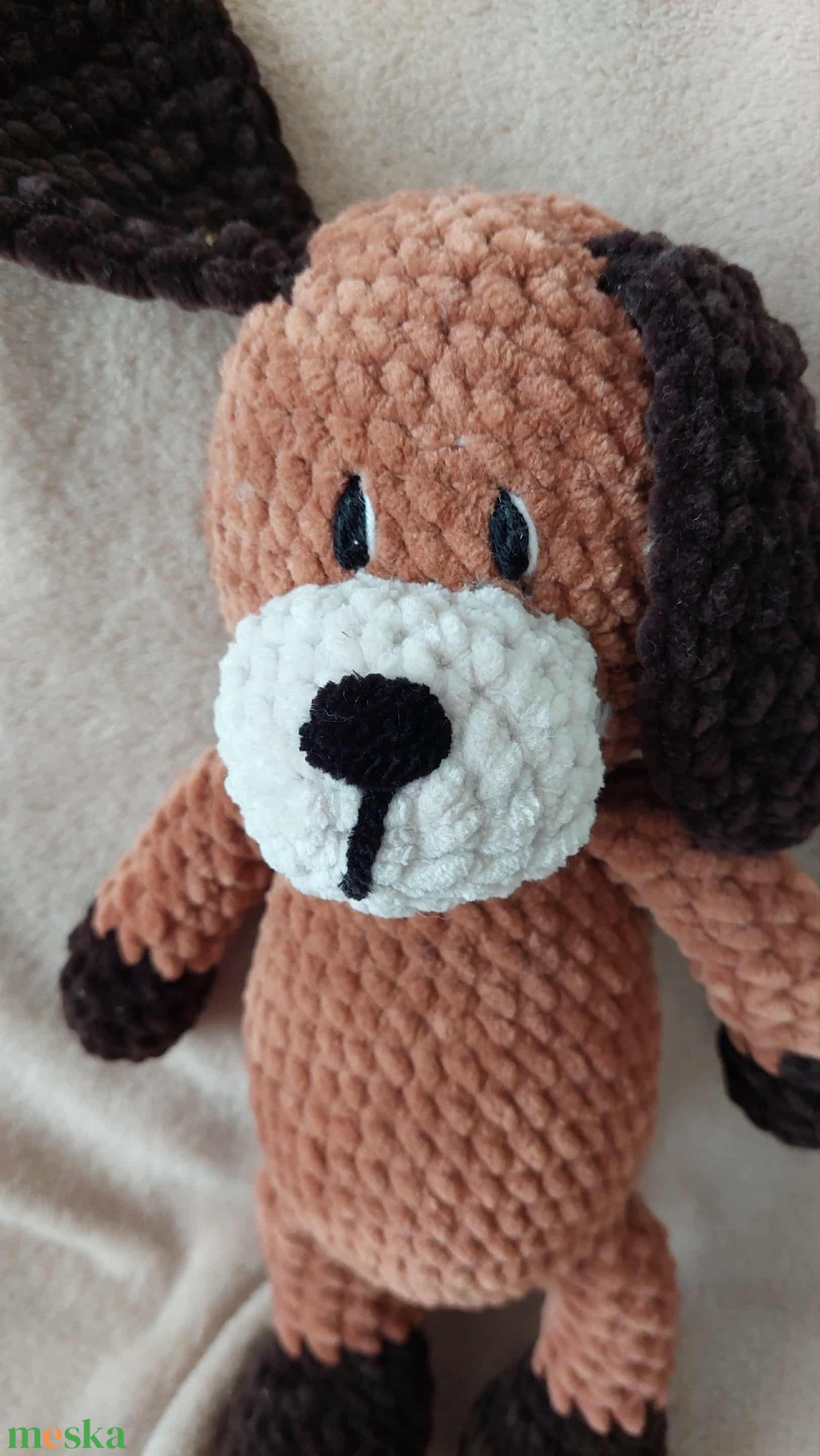 Horgolt kutyus - 29 cm - játék & sport - plüssállat & játékfigura - kutya - Meska.hu