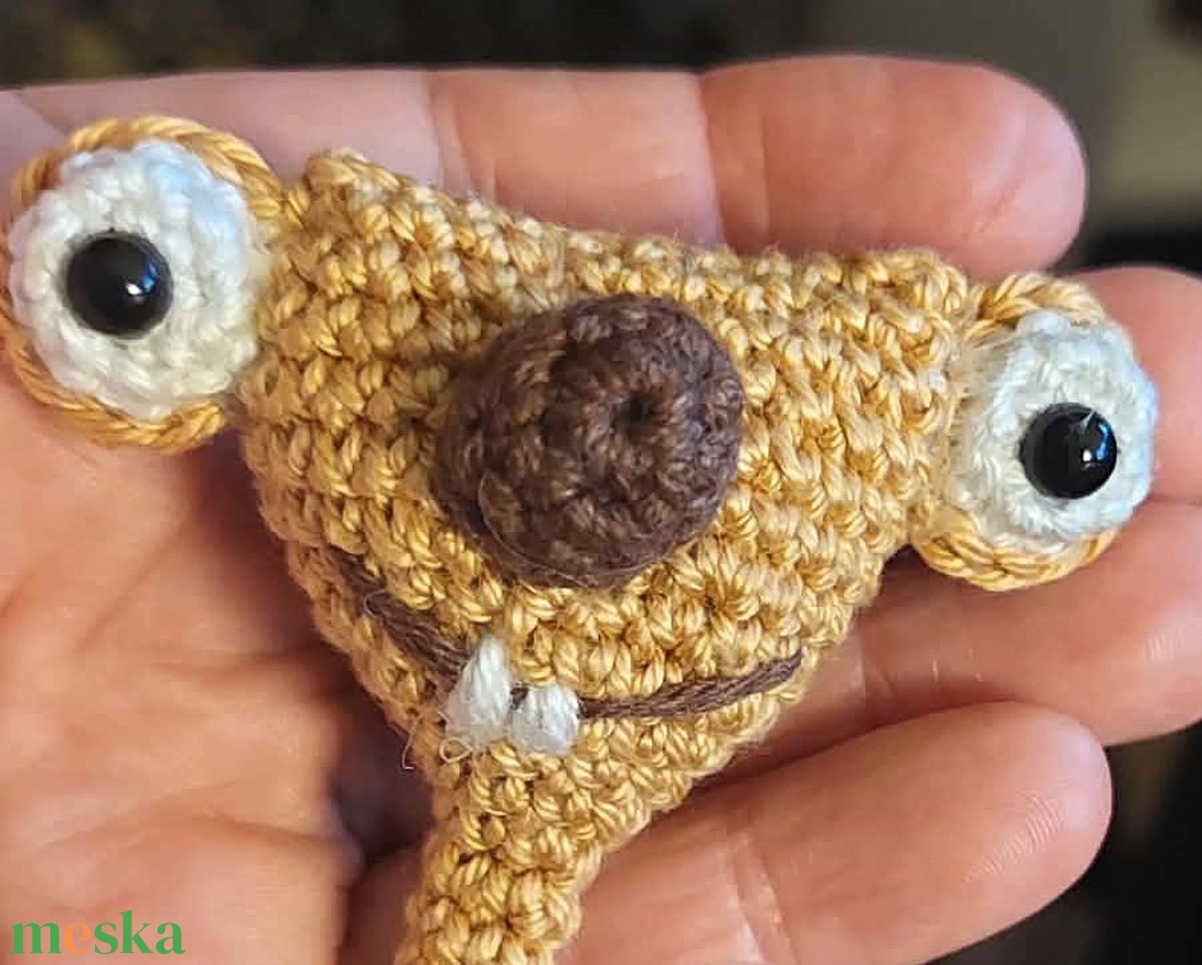 Sid, a lajhár  - játék & sport - plüssállat & játékfigura - plüss mesefigurák - Meska.hu