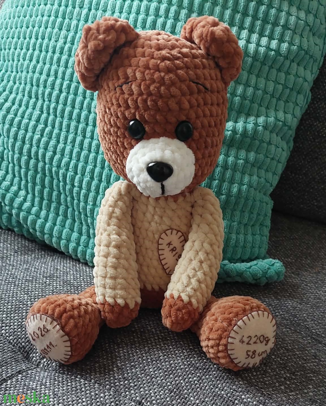 Plüss kutya, vagy maci, névreszóló - játék & sport - plüssállat & játékfigura - kutya - Meska.hu