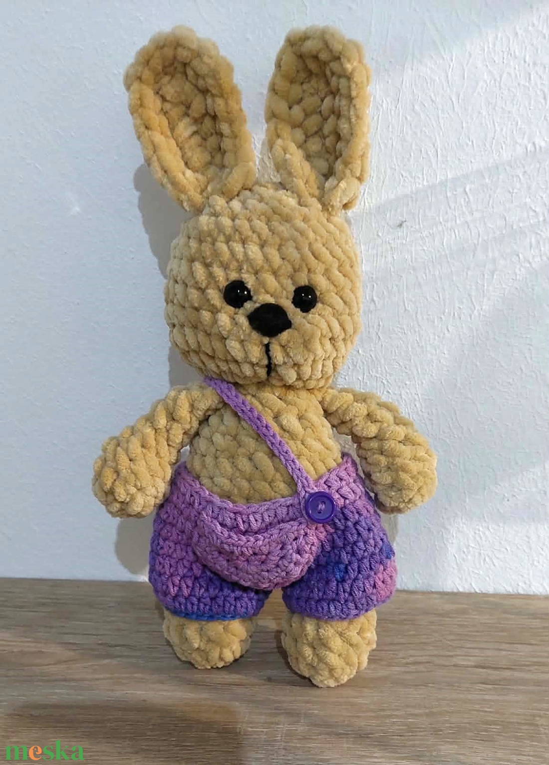 Nyuszi, nadrágban - játék & sport - plüssállat & játékfigura - nyuszi - Meska.hu