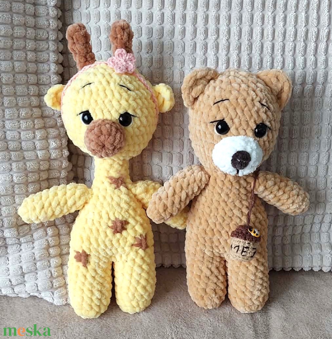 Horgolt figurák-5 db együtt - játék & sport - plüssállat & játékfigura - más figura - Meska.hu