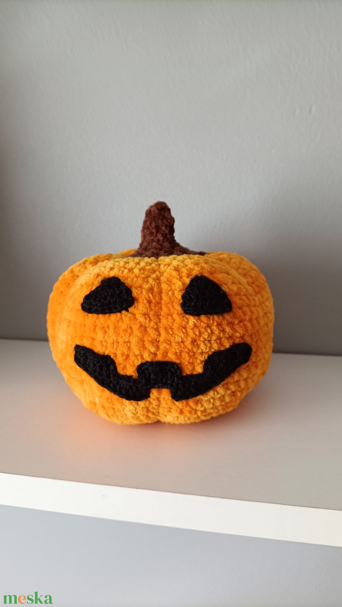 Horgolt Halloweeni tök - otthon & életmód - dekoráció - dísztárgy - Meska.hu Horgolt Halloweeni tök - otthon & életmód - dekoráció - dísztárgy - Meska.hu