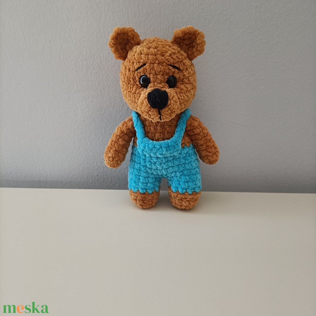 Horgolt maci - játék & sport - plüssállat & játékfigura - maci - Meska.hu