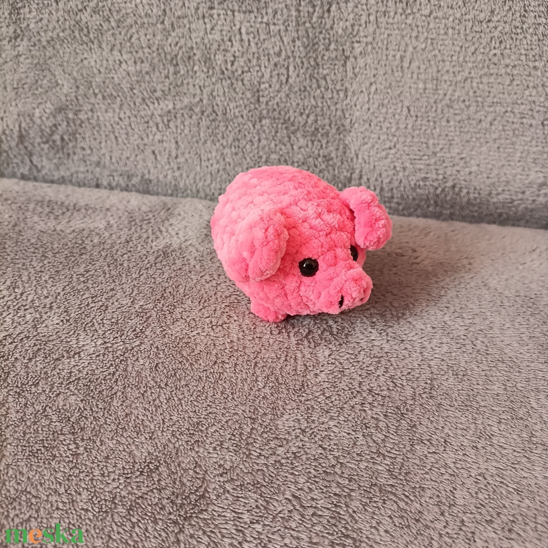 Horgolt malac  - játék & sport - plüssállat & játékfigura - malac - Meska.hu