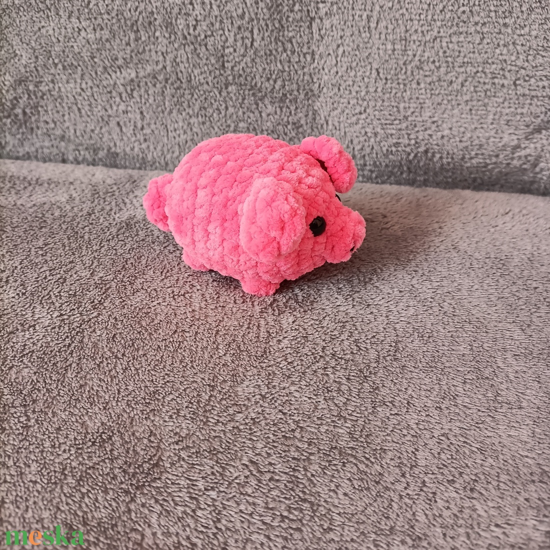 Horgolt malac  - játék & sport - plüssállat & játékfigura - malac - Meska.hu