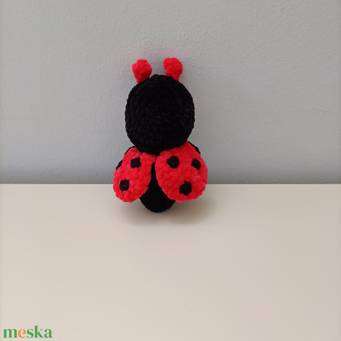 Horgolt katica - játék & sport - plüssállat & játékfigura - más figura - Meska.hu