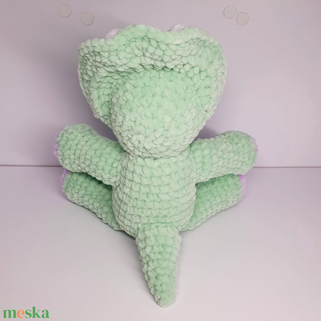 Horgolt amigurumi plüss dínó - játék & sport - plüssállat & játékfigura - plüss dínók - Meska.hu Horgolt amigurumi plüss dínó - játék & sport - plüssállat & játékfigura - plüss dínók - Meska.hu