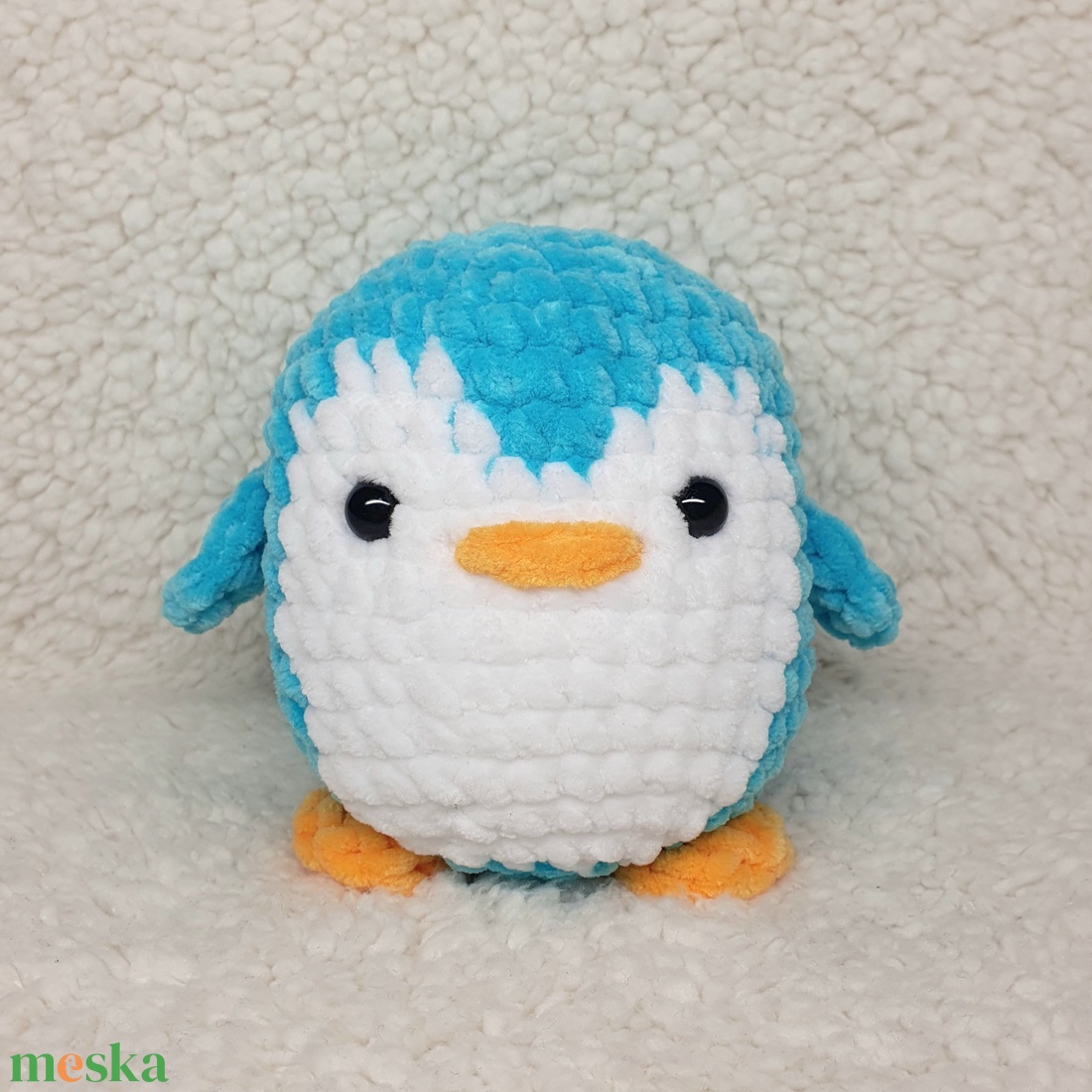 Horgolt amigurumi plüss pingvin - játék & sport - plüssállat & játékfigura - más figura - Meska.hu