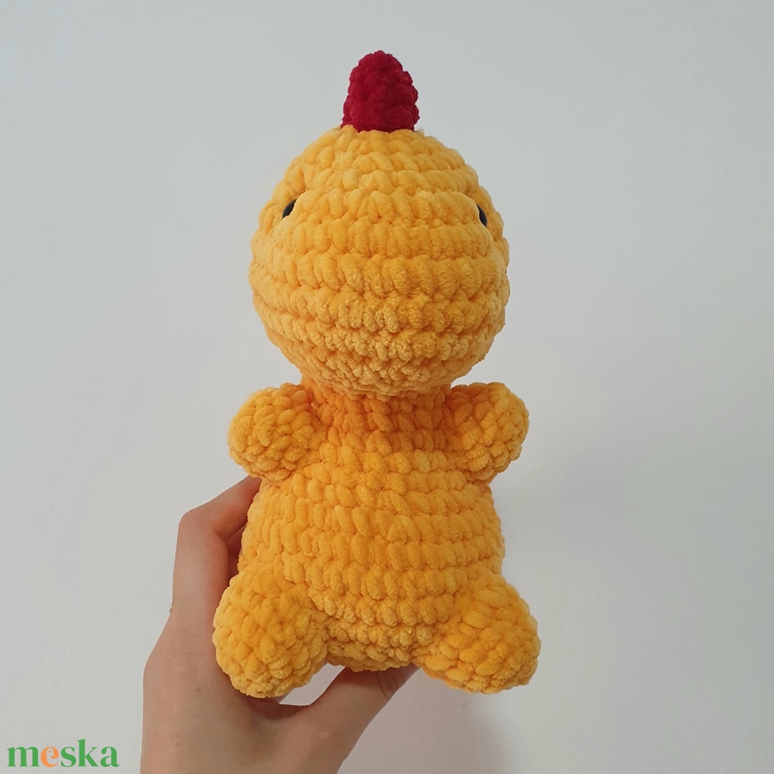 Horgolt amigurumi plüss dínó - játék & sport - plüssállat & játékfigura - plüss dínók - Meska.hu Horgolt amigurumi plüss dínó - játék & sport - plüssállat & játékfigura - plüss dínók - Meska.hu
