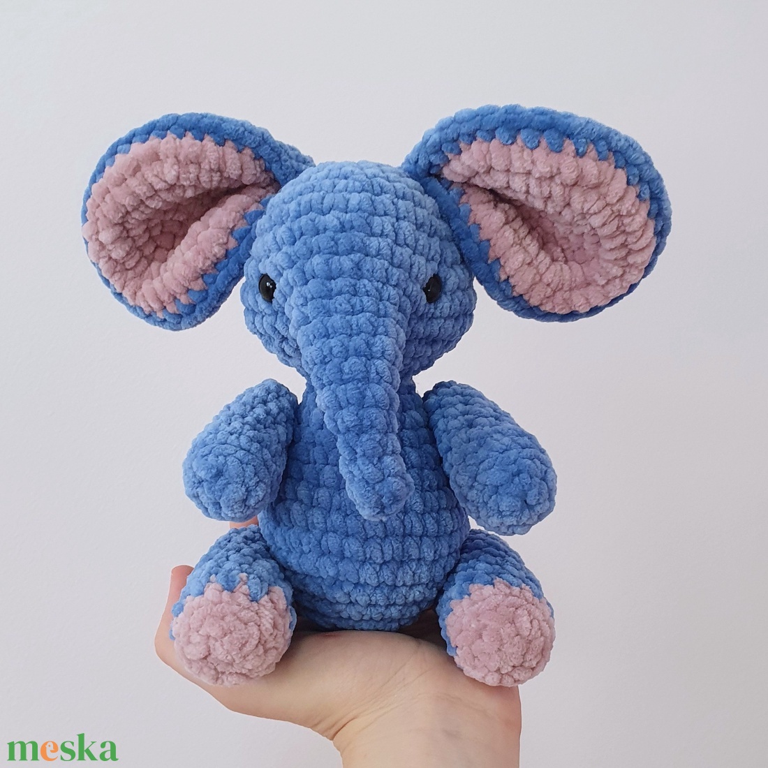 Horgolt amigurumi plüss elefánt - játék & sport - plüssállat & játékfigura - elefánt - Meska.hu Horgolt amigurumi plüss elefánt - játék & sport - plüssállat & játékfigura - elefánt - Meska.hu