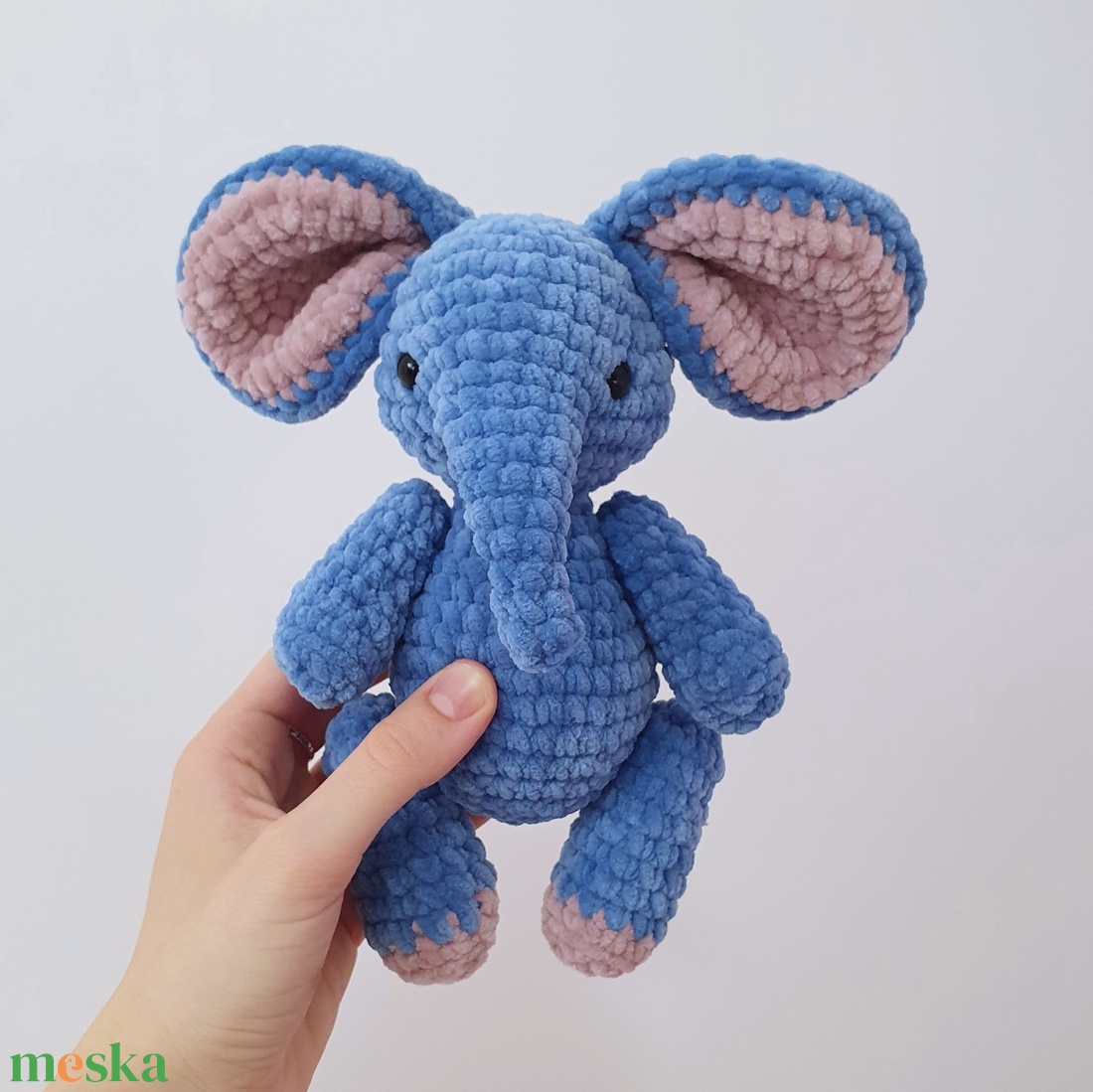 Horgolt amigurumi plüss elefánt - játék & sport - plüssállat & játékfigura - elefánt - Meska.hu Horgolt amigurumi plüss elefánt - játék & sport - plüssállat & játékfigura - elefánt - Meska.hu