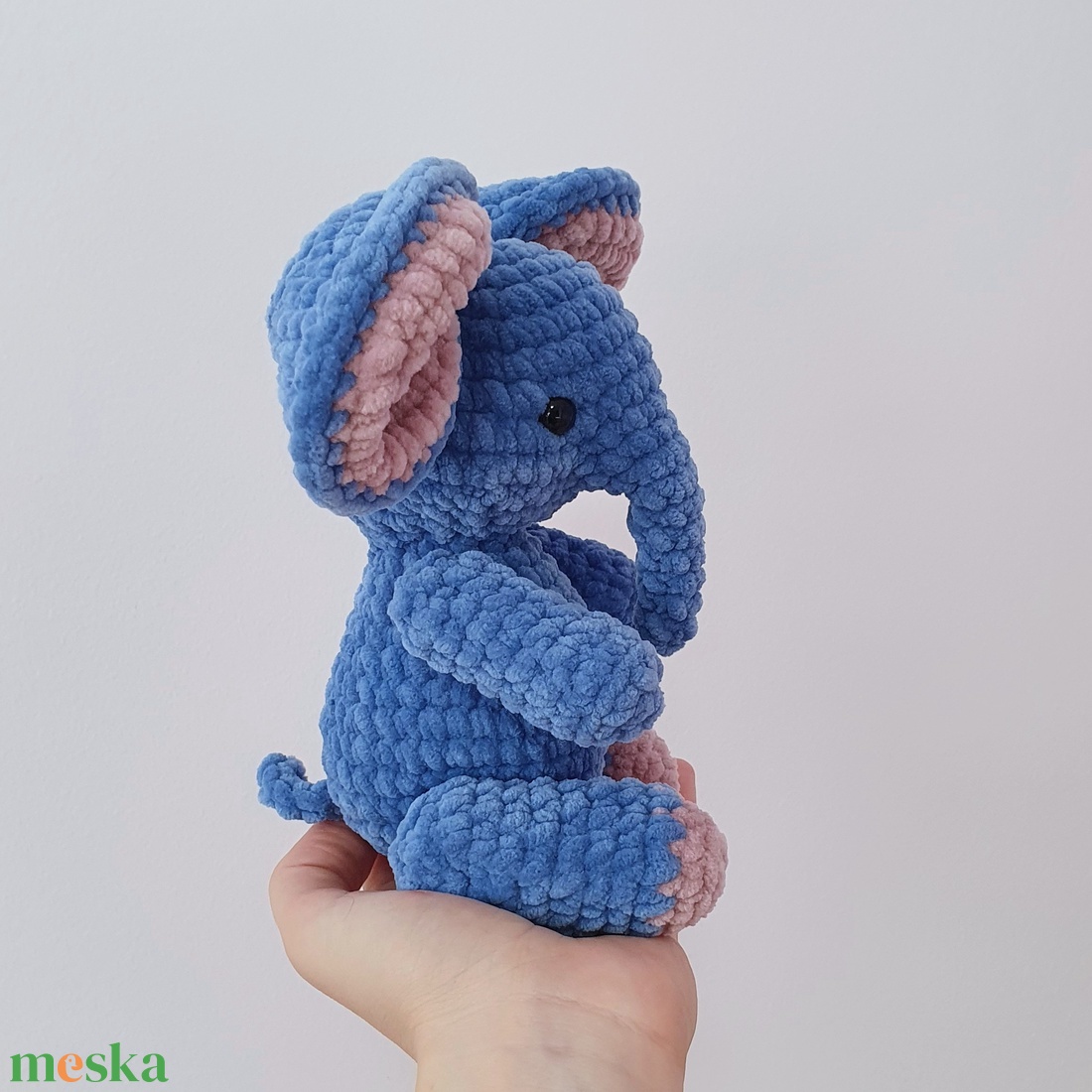 Horgolt amigurumi plüss elefánt - játék & sport - plüssállat & játékfigura - elefánt - Meska.hu Horgolt amigurumi plüss elefánt - játék & sport - plüssállat & játékfigura - elefánt - Meska.hu