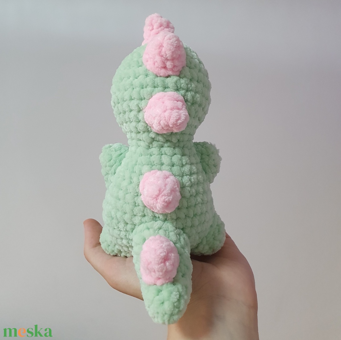 Horgolt amigurumi plüss dínó - játék & sport - plüssállat & játékfigura - plüss dínók - Meska.hu Horgolt amigurumi plüss dínó - játék & sport - plüssállat & játékfigura - plüss dínók - Meska.hu