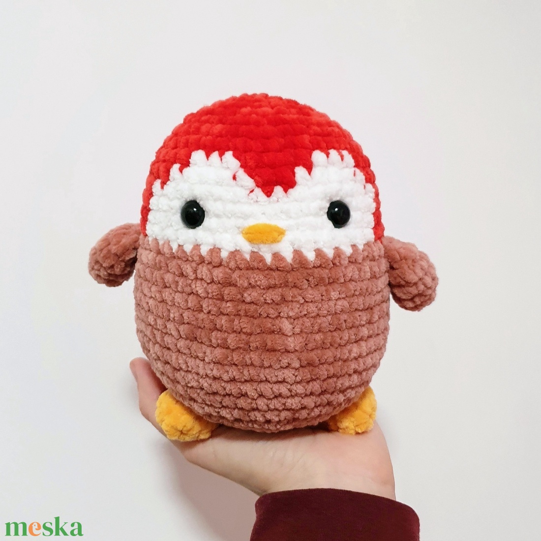 Horgolt amigurumi pingvin - játék & sport - plüssállat & játékfigura - más figura - Meska.hu
