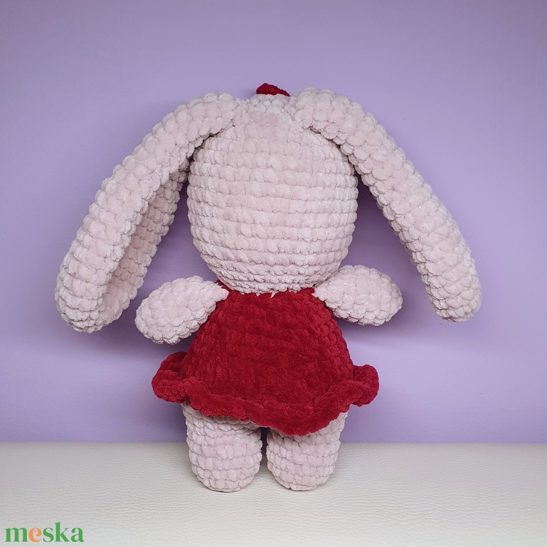 Horgolt amigurumi plüss nyuszi - játék & sport - plüssállat & játékfigura - nyuszi - Meska.hu