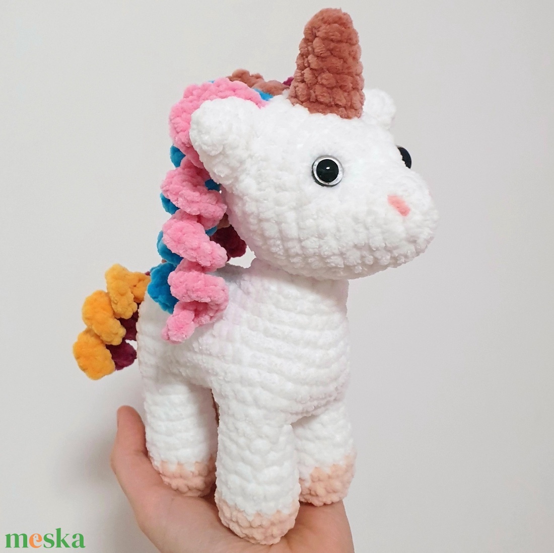 Horgolt amigurumi unikornis - játék & sport - plüssállat & játékfigura - unikornis - Meska.hu Horgolt amigurumi unikornis - játék & sport - plüssállat & játékfigura - unikornis - Meska.hu