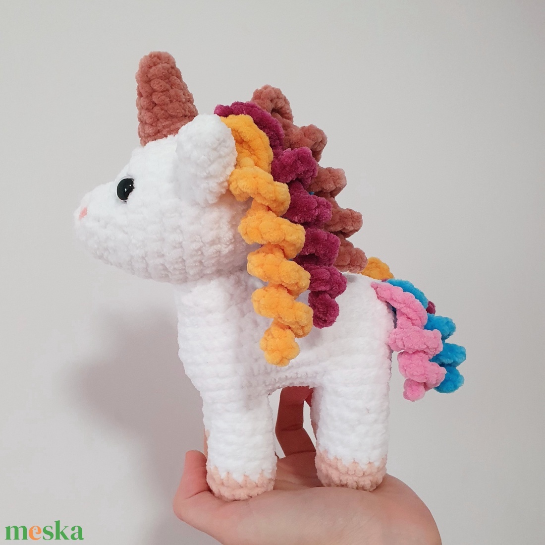 Horgolt amigurumi unikornis - játék & sport - plüssállat & játékfigura - unikornis - Meska.hu Horgolt amigurumi unikornis - játék & sport - plüssállat & játékfigura - unikornis - Meska.hu