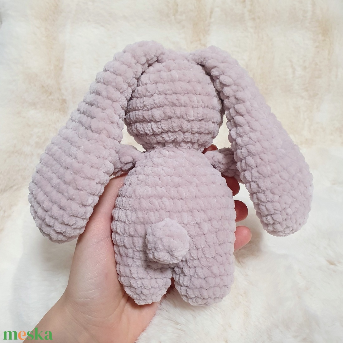 Horgolt amigurumi plüss nyuszi - játék & sport - plüssállat & játékfigura - nyuszi - Meska.hu