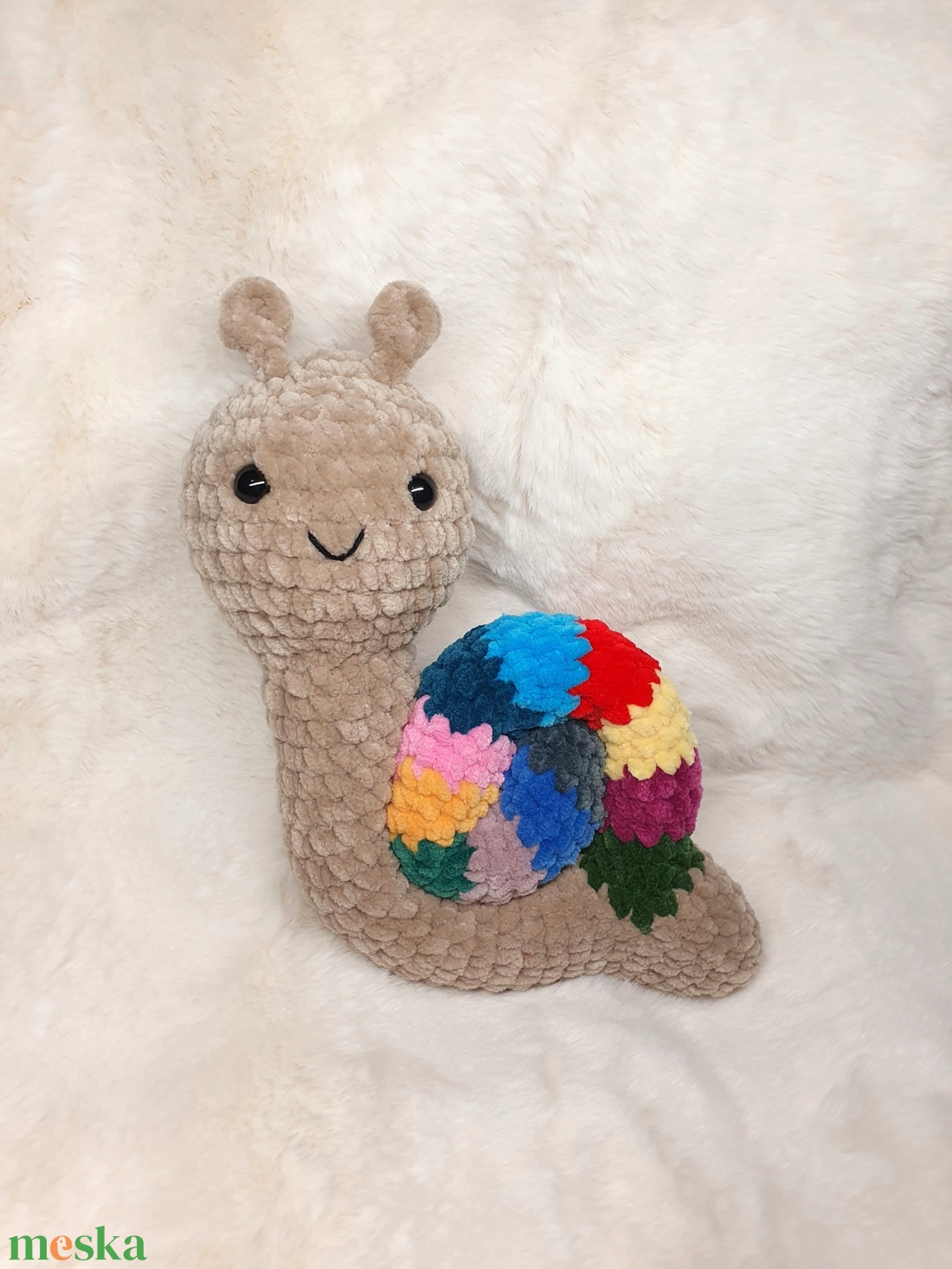Horgolt amigurumi plüss csiga - játék & sport - plüssállat & játékfigura - csiga - Meska.hu Horgolt amigurumi plüss csiga - játék & sport - plüssállat & játékfigura - csiga - Meska.hu