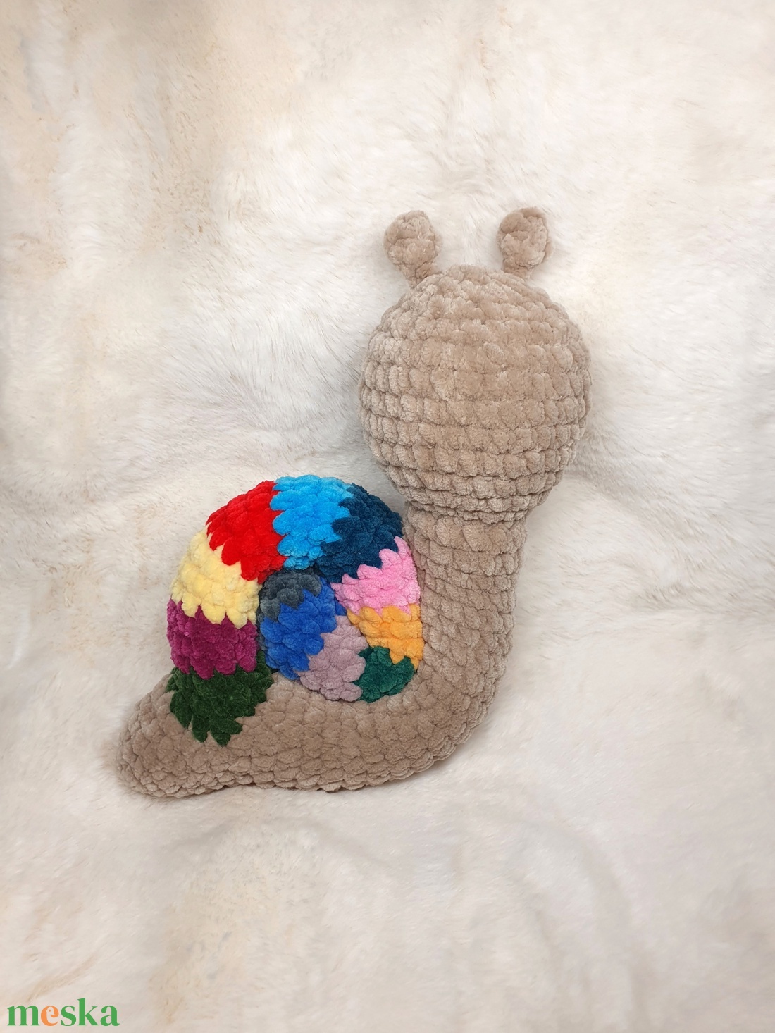 Horgolt amigurumi plüss csiga - játék & sport - plüssállat & játékfigura - csiga - Meska.hu Horgolt amigurumi plüss csiga - játék & sport - plüssállat & játékfigura - csiga - Meska.hu