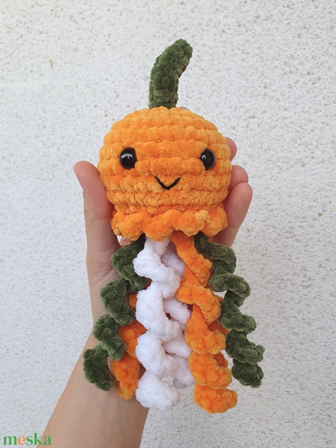 Horgolt amigurumi plüss medúza - játék & sport - plüssállat & játékfigura - más figura - Meska.hu