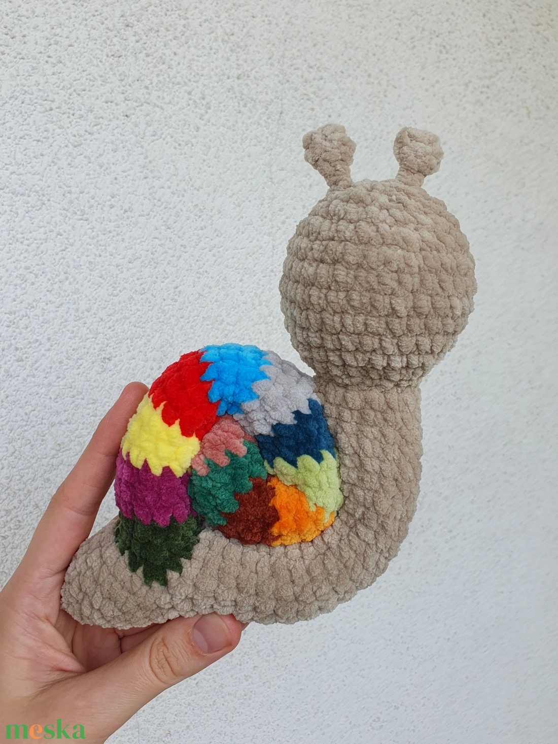 Horgolt amigurumi plüss csiga - játék & sport - plüssállat & játékfigura - csiga - Meska.hu Horgolt amigurumi plüss csiga - játék & sport - plüssállat & játékfigura - csiga - Meska.hu