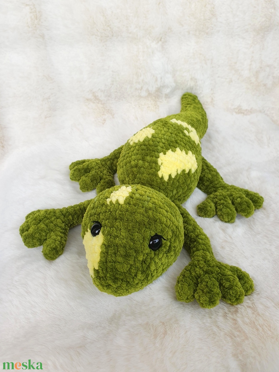 Horgolt amigurumi plüss szalamandra - játék & sport - plüssállat & játékfigura - más figura - Meska.hu