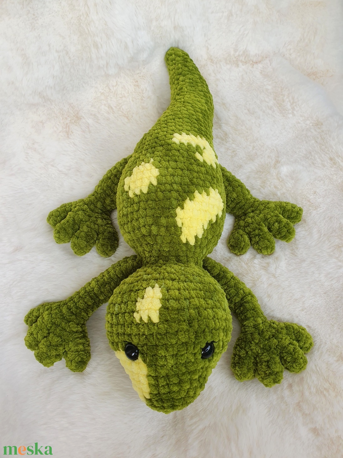 Horgolt amigurumi plüss szalamandra - játék & sport - plüssállat & játékfigura - más figura - Meska.hu