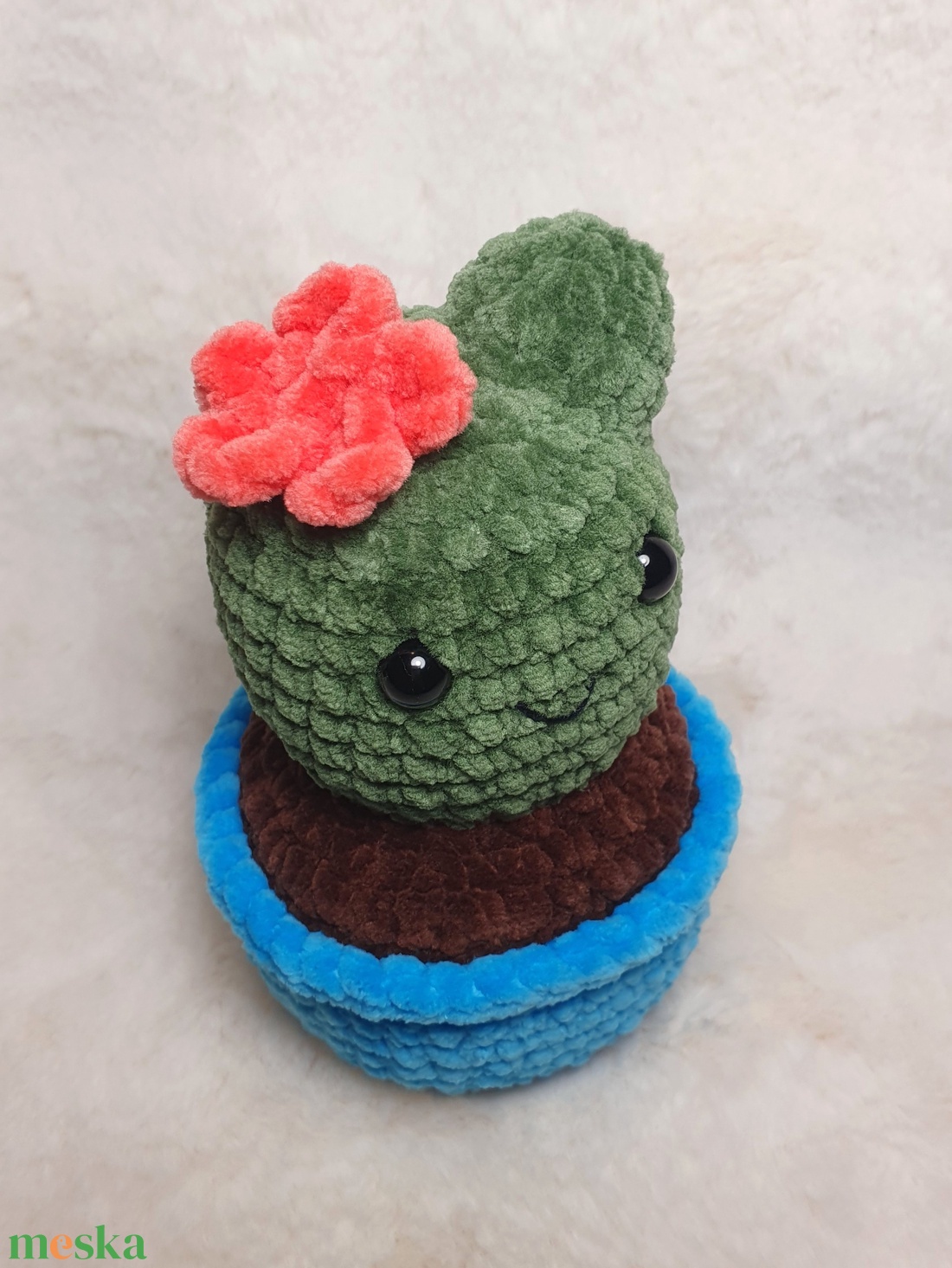 Horgolt amigurumi plüss kaktusz - játék & sport - plüssállat & játékfigura - más figura - Meska.hu
