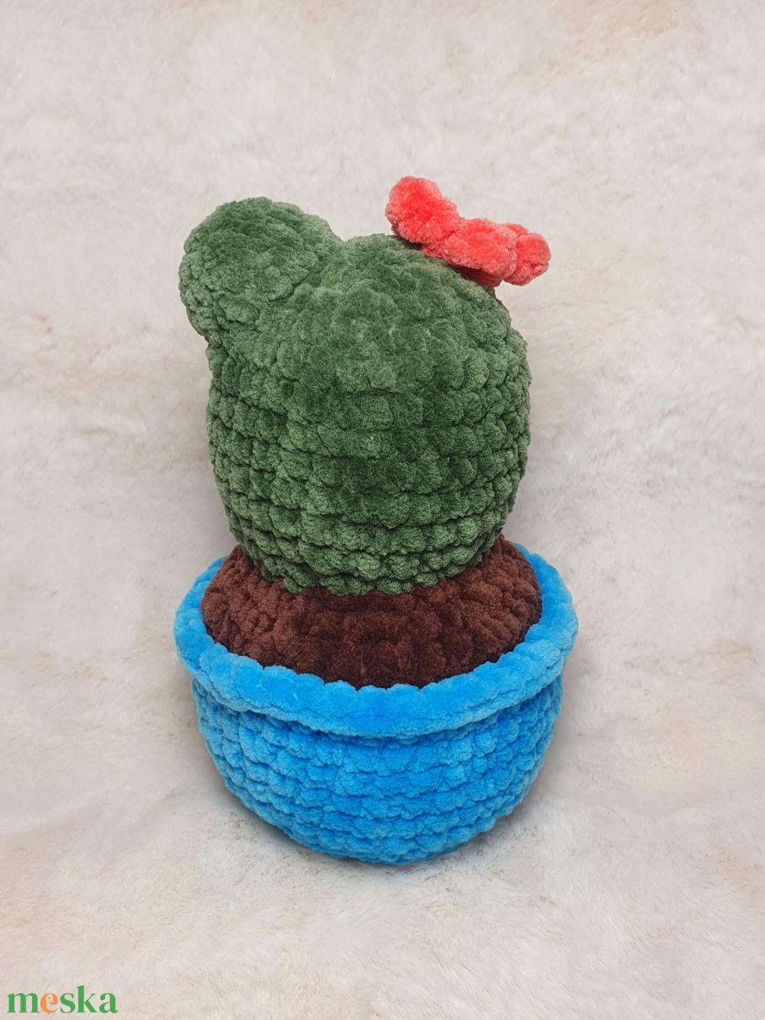 Horgolt amigurumi plüss kaktusz - játék & sport - plüssállat & játékfigura - más figura - Meska.hu
